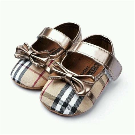 Burberry shoes for baby girl